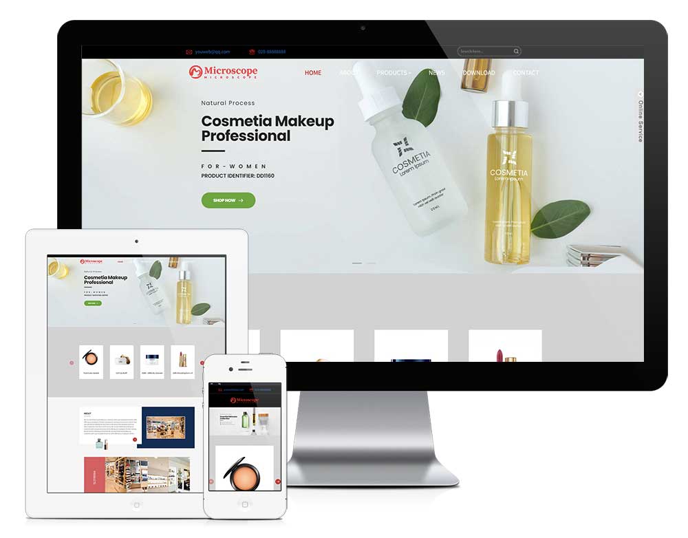 美容化妆品网站-30939